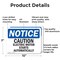 Signmission Caution Electric Motor Starts Automatically OSHA Notice Sign, Aluminum, 10in W x 7in L, 2PK OS-2PACK-NS-A-710-L-10474 - alternate 2